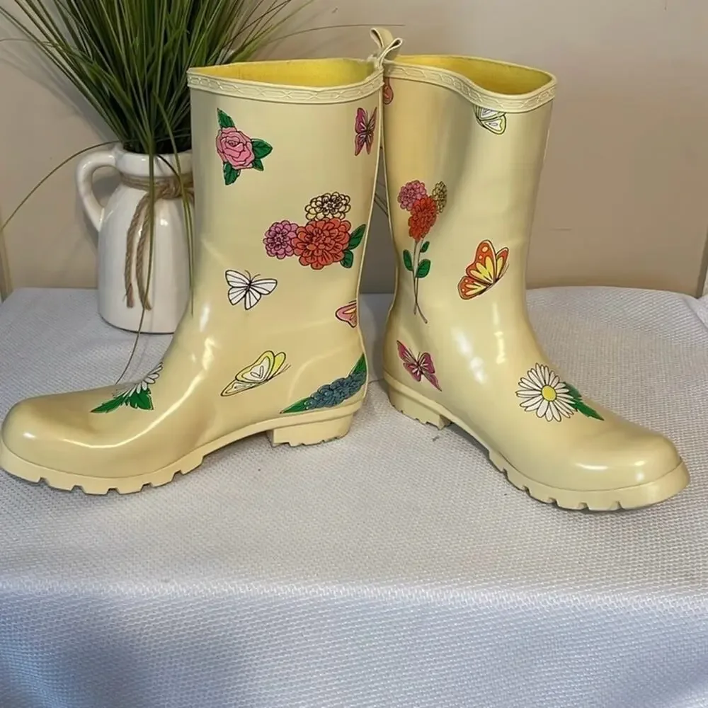 Disney Parks Epcot Flower and Garden Festival Rain Muck Boots 2022